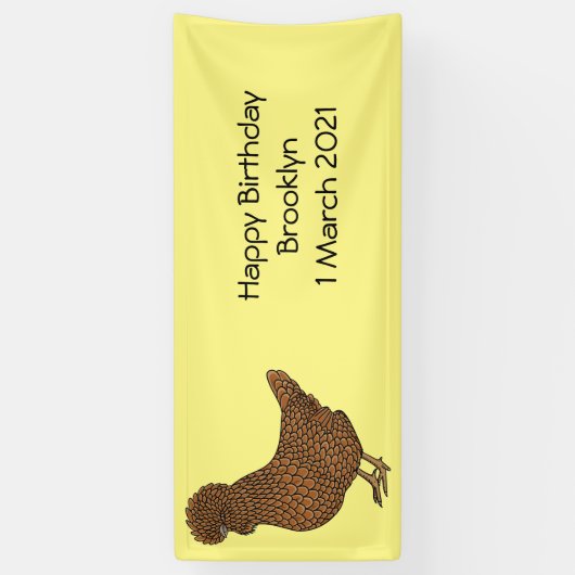 Chamois polish cartoon spandoek (Verticaal)
