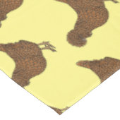 Chamois polish cartoon tafelkleed (Gekanteld)