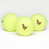 Chamois polish cartoon tennisballen (Multi)