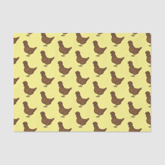 Chamois polish cartoon tissuepapier (Voorkant)