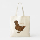 Chamois polish cartoon tote bag (Achterkant)
