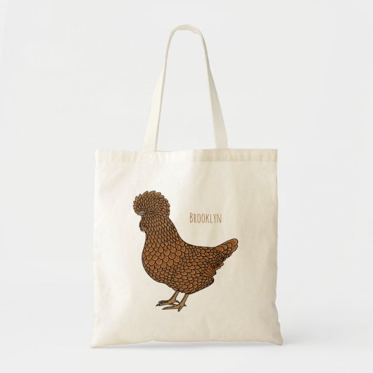 Chamois polish cartoon tote bag (Voorkant)