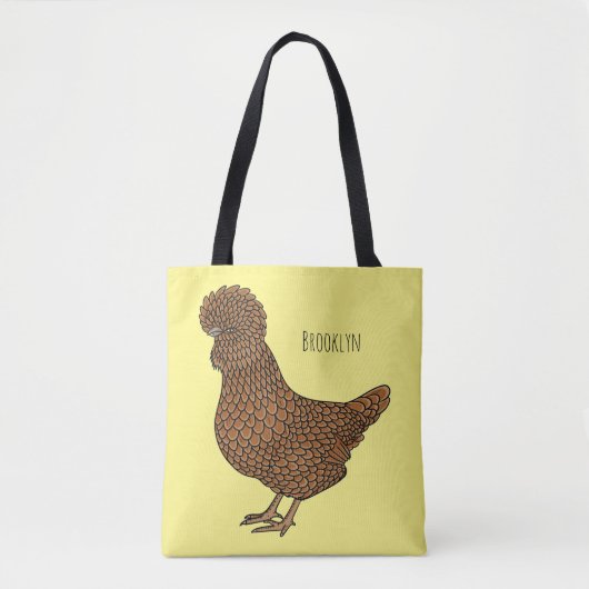 Chamois polish cartoon tote bag (Voorkant)