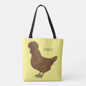 Chamois polish cartoon tote bag (Achterkant)