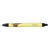 Chamois polish cartoon zwarte inkt pen (Voorkant)