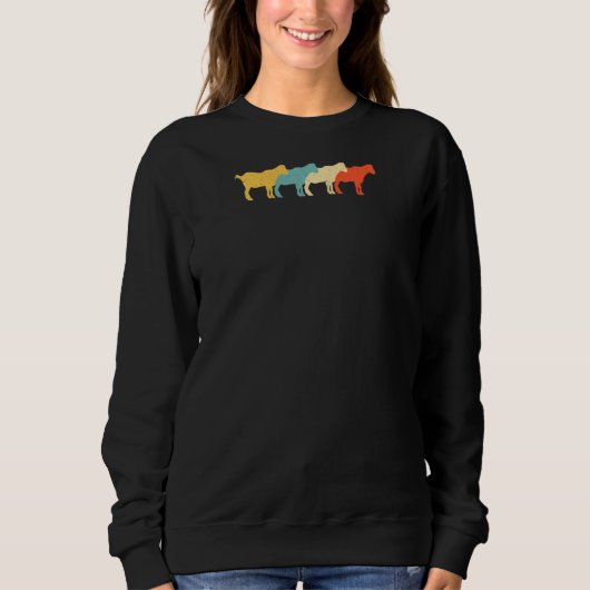 Chamois Retro Goat Antelope 60s 70s Ragl Trui (Voorkant)