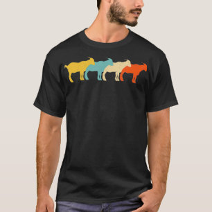 Chamois Retro Goat antelope Lover 60s 70s T-shirt