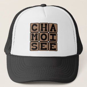 Chamoisee, kleur trucker pet