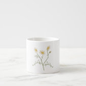 Chamomile Botanical Illustration Coffee Mug Espresso Kop (Voorkant)