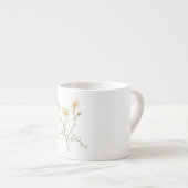 Chamomile Botanical Illustration Coffee Mug Espresso Kop (Voorkant rechts)
