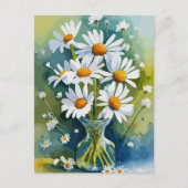 Chamomile Feestdagenkaart (Voorkant)