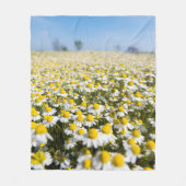 Chamomile Field, Hongarije Fleece Deken (Voorkant)