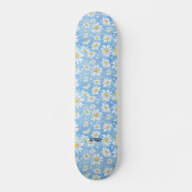 Chamomile Flower Blue & Name of Text