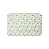 Chamomile Flower Botanical Rustitern Pattern Badmat (Voorkant)