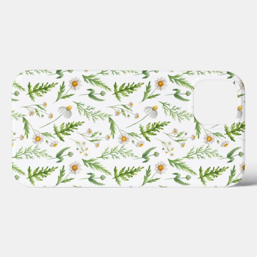 Chamomile Flower Botanical Rustitern Pattern Case-Mate iPhone Case (Achterkant (horizontaal))