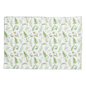 Chamomile Flower Botanical Rustitern Pattern Kussensloop (Achterkant)