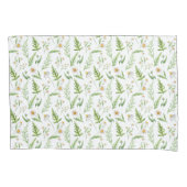 Chamomile Flower Botanical Rustitern Pattern Kussensloop (Voorkant)