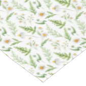 Chamomile Flower Botanical Rustitern Pattern Tafelkleed (Gekanteld)