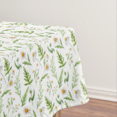 Chamomile Flower Botanical Rustitern Pattern Tafelkleed (Voorbeeld)