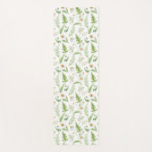 Chamomile Flower Botanical Rustitern Pattern Yogamat (Voorkant)