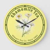 chamomile Herb botanische kunst Grote Klok (Voorkant)