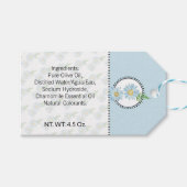 Chamomile Homemade Bath & Body Label | Label van h Cadeaulabel (Voorkant (Horizontaal))