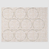 Chamomile Mason Jar Label Tissuepapier (Voorkant)