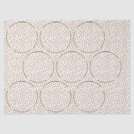 Chamomile Mason Jar Label Tissuepapier (Voorkant)