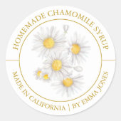 Chamomile Modern label (Voorkant)