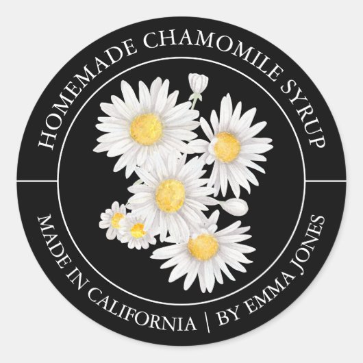 Chamomile Modern label (Voorkant)