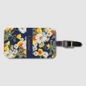  Chamomile & Poppies Patroon op maat Bagagelabel (Voorkant (horizontaal))
