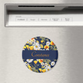 Chamomile & Poppies Patroon op maat Magneet (Insitu (Vaatwasser))