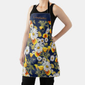  Chamomile & Poppies Patroon op maat Schort (Insitu)