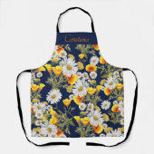  Chamomile & Poppies Patroon op maat Schort (Voorkant)