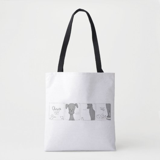 Chamomile Possibility Comic-Strip Tote Bag (Voorkant)