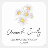 Chamomile Seeds label (Voorkant)