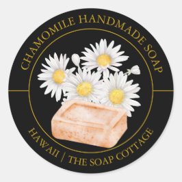 Chamomile Soap label