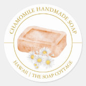 Chamomile Soap label (Voorkant)
