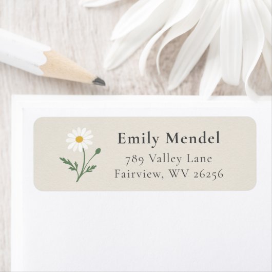 Chamomile Sprig - Soft Cream Etiket (Insitu)