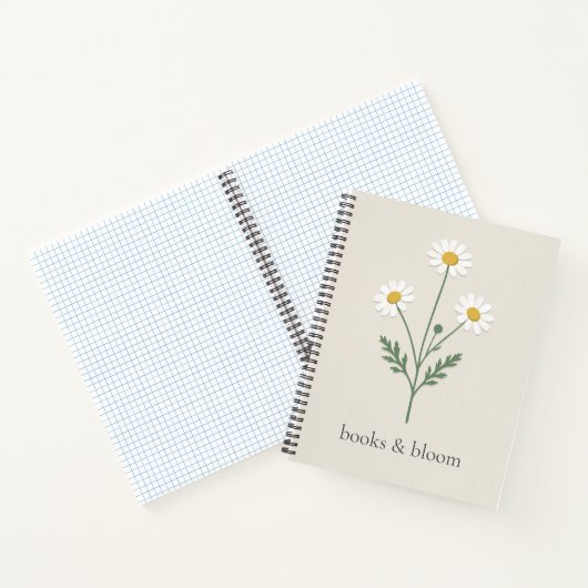 Chamomile Sprig - Soft Cream Notitieboek (Binnen)