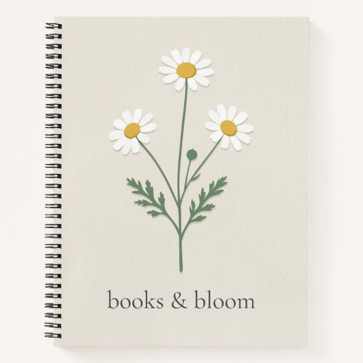 Chamomile Sprig - Soft Cream Notitieboek (Voorkant)