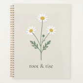 Chamomile Sprig - Soft Cream Planner (Voorkant)