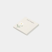 Chamomile Sprig - Soft Cream Post-it® Notes (Schuin)