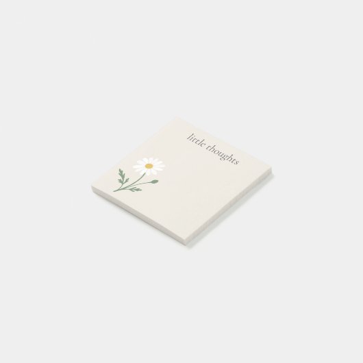 Chamomile Sprig - Soft Cream Post-it® Notes (Schuin)