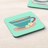 Chamomile tea voor theeliefhebbers bier onderzetter (Linkerzijde)