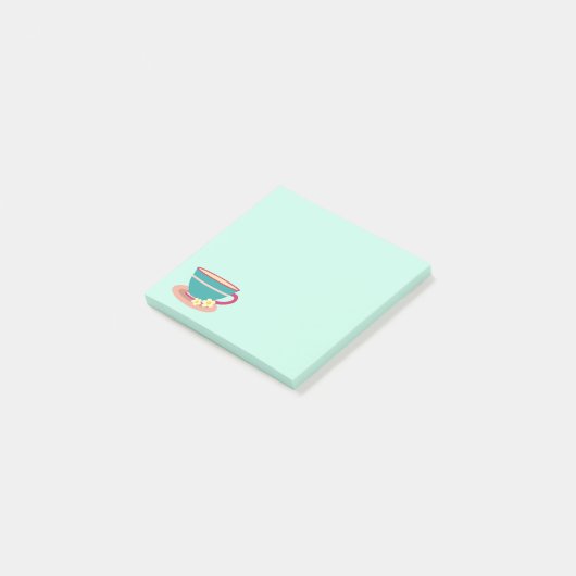 Chamomile tea voor theeliefhebbers post-it® notes (Schuin)