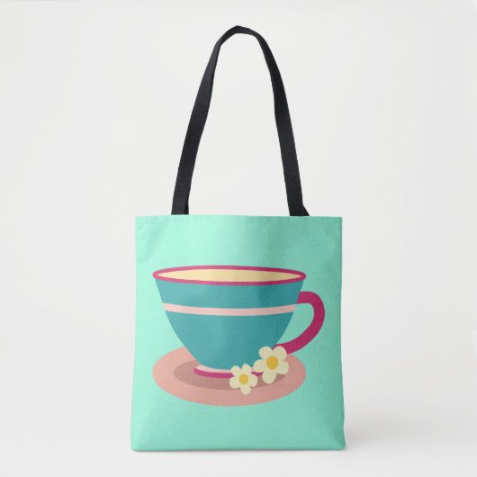 Chamomile tea voor theeliefhebbers tote bag (Voorkant)