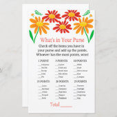 Chamomile What's in your purse game (Voorkant / Achterkant)