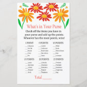 Chamomile What's in your purse game (Voorkant)