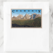 Chamonix - Aiguille de Chamonix Rechthoekige Sticker (Tas)